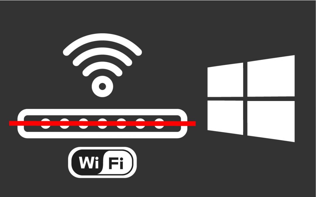 Olvidar o borrar redes WiFi en Windows